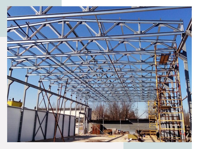 Строительство цехов в Сегежа от 624 руб. под ключ