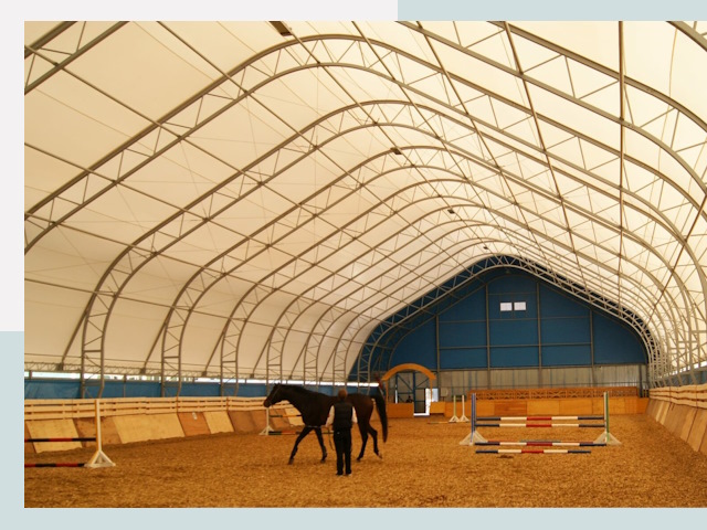 Строительство конных манежей в Сегеже