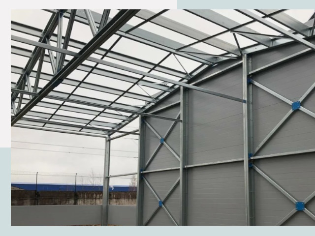 Каркасные ангары от СтальСтрой-Сгж по цене от 624 руб.