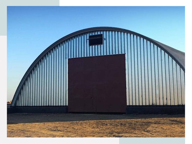 Арочные ангары в Сегеже