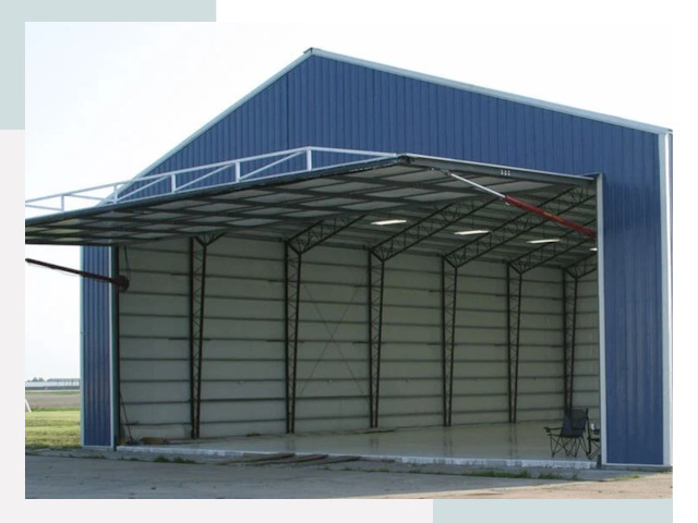 Прямо стенные ангары в Сегеже