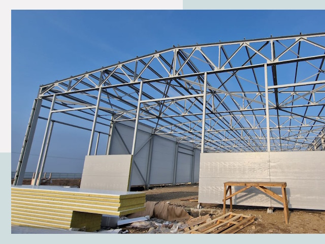 Утепленные ангары в Сегежа от 624 руб. за м²