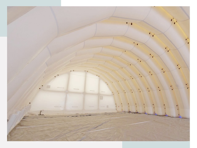 Пневмокаркасные ангары в Сегеже