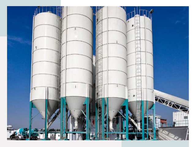Строительство цементных силосов в Сегеже