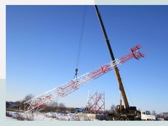 Строительство башен связи в Сегеже от 624 руб.