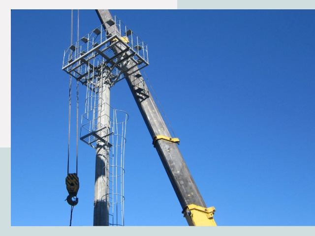 Монтаж осветительных мачт в Сегежа от 624 руб.