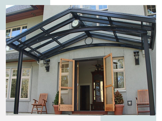 Козырьки металлические в Сегеже