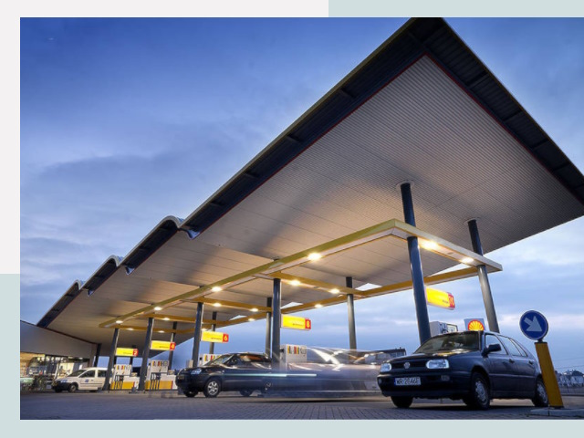 Навесы для АЗС в Сегежа от 624 руб. - Защита и комфорт
