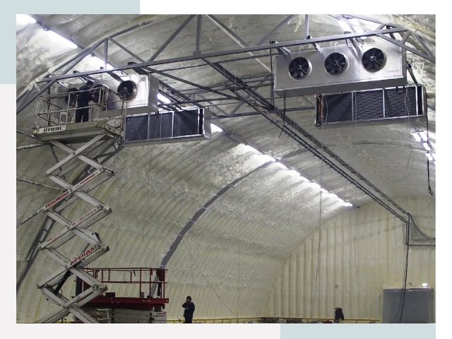 Оснащение ангаров в Сегеже