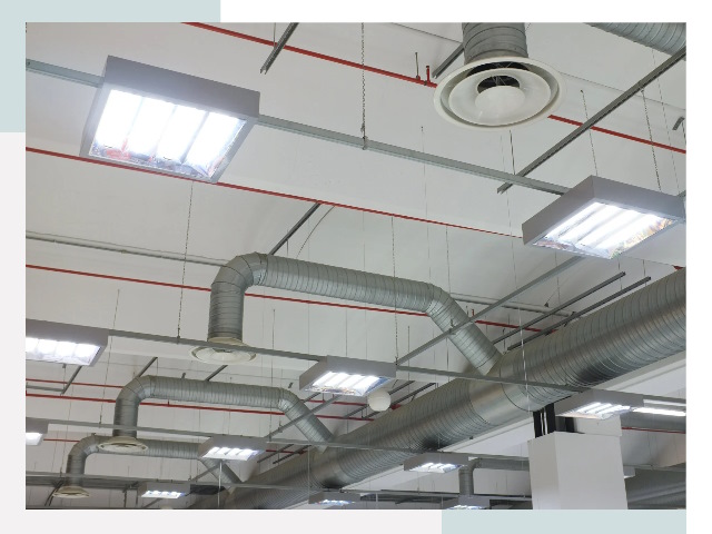 Вентиляция ангаров в Сегеже