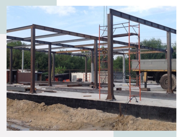 Фундамент для ангаров в Сегеже