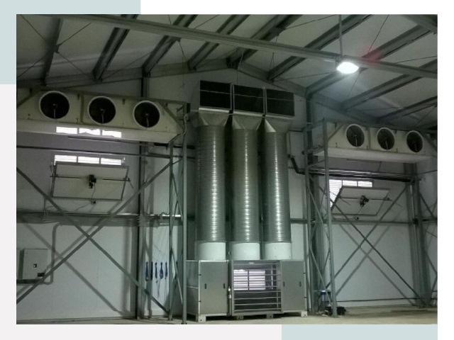 Инженерные системы для ангаров в Сегеже