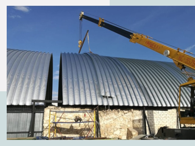 Реконструкция ангаров в Сегеже от 624 руб.