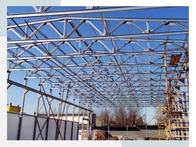 Металлокаркасы для складов в Сегеже